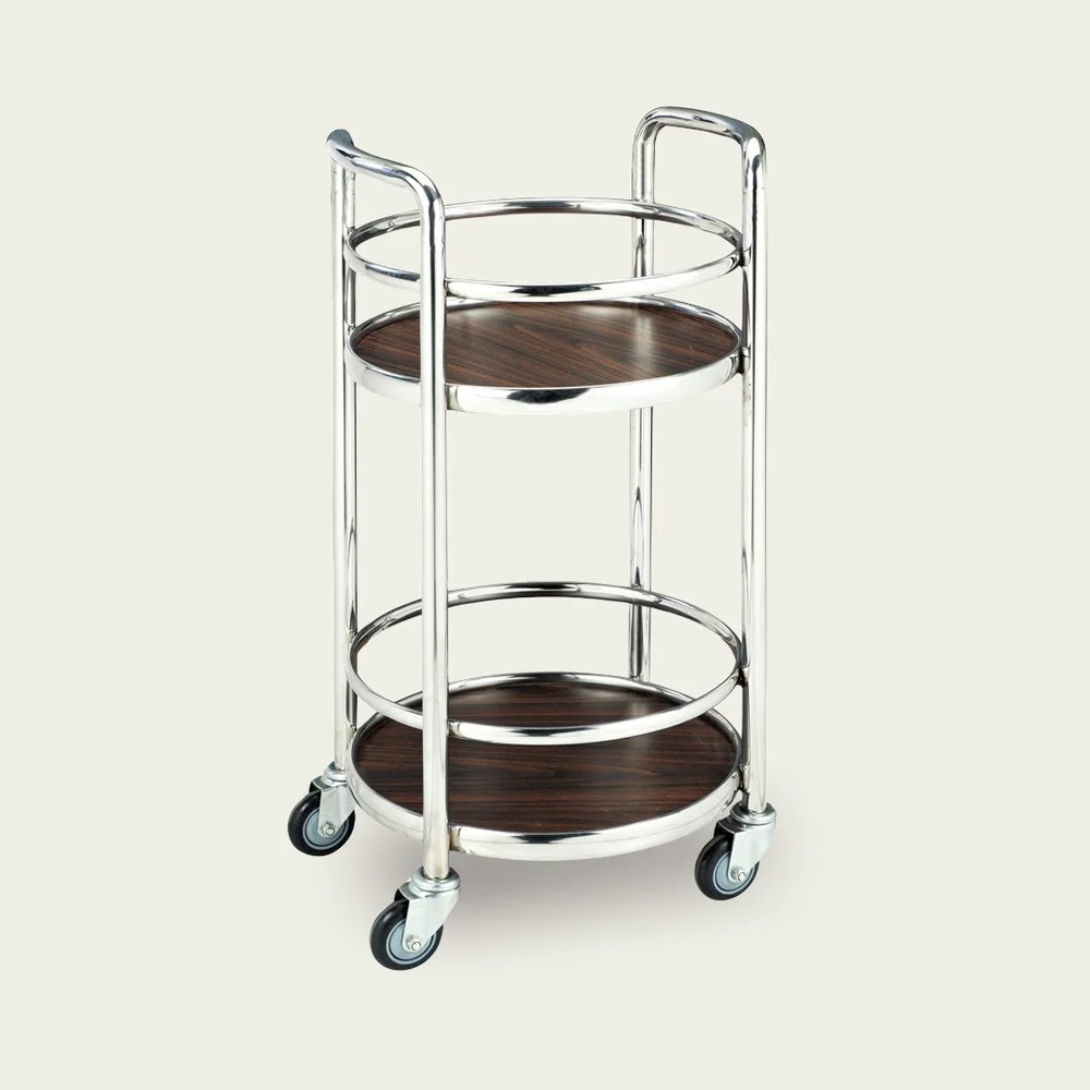 LO6B - Round Liquor Trolley